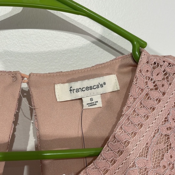 Francesca’s small dress pink brand new with tag - Picture 3 of 5